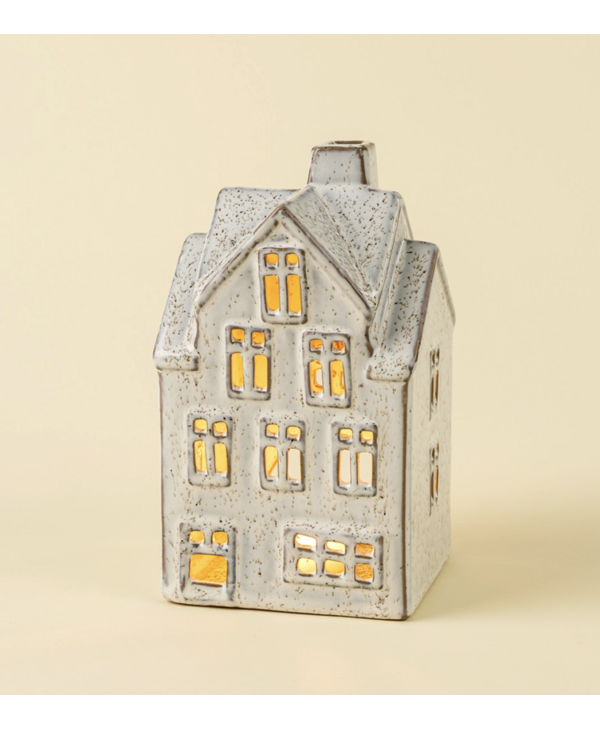 Indaba Trading Co. Winter Chalet Tealight House