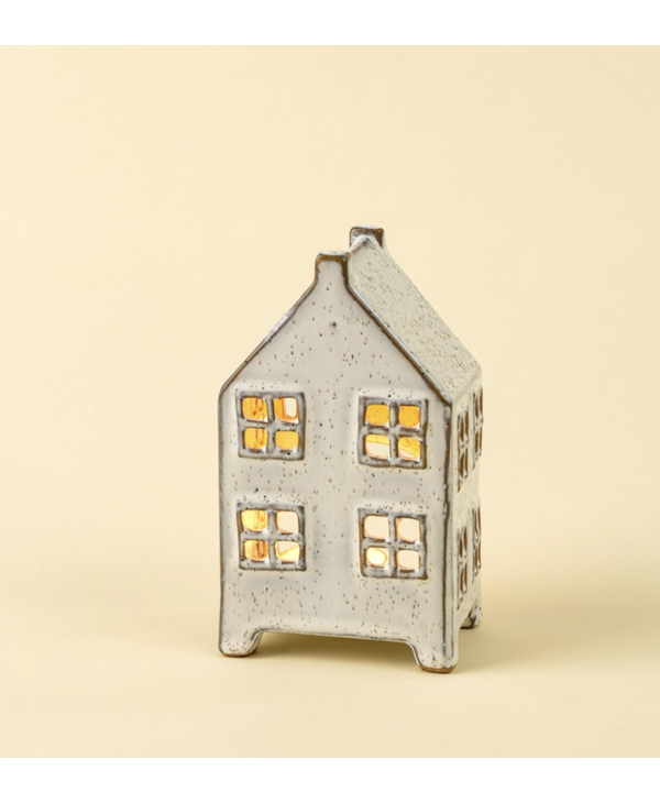 Indaba Trading Co. Winter Chalet Tealight House