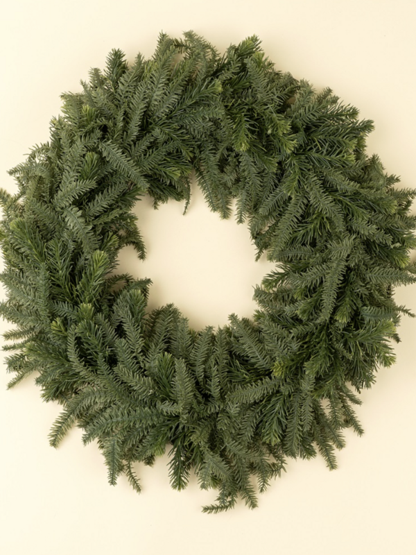 Indaba Trading Co. Highland Pine Real Touch Wreath