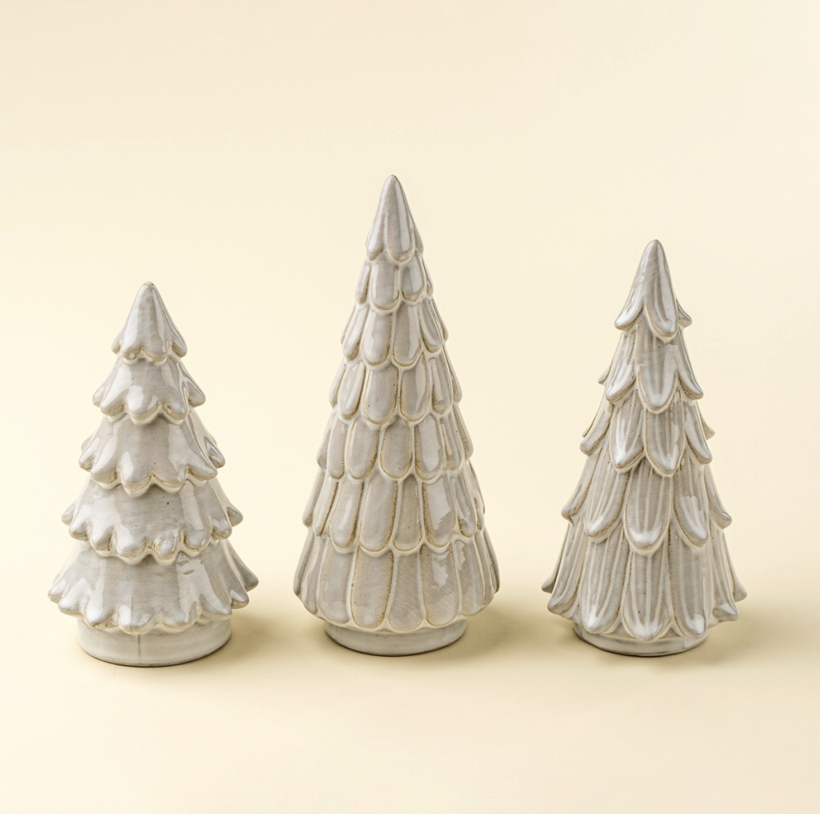 Indaba Trading Co. Snowdrift Ceramic Tree