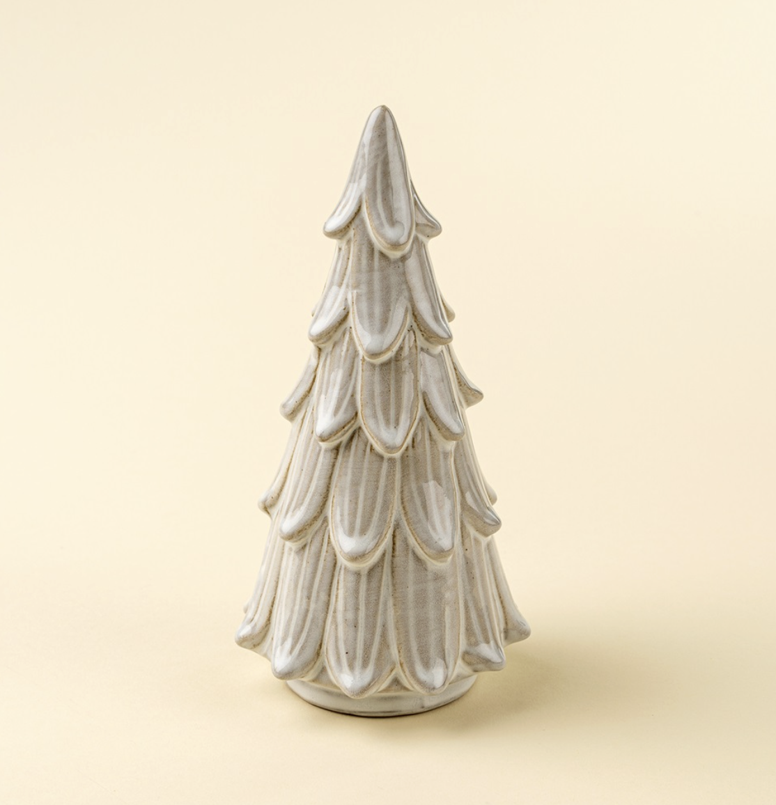 Indaba Trading Co. Snowdrift Ceramic Tree