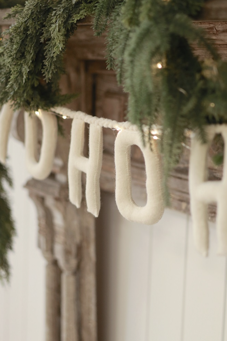 Indaba Trading Co. Ho Ho Ho Felt Garden