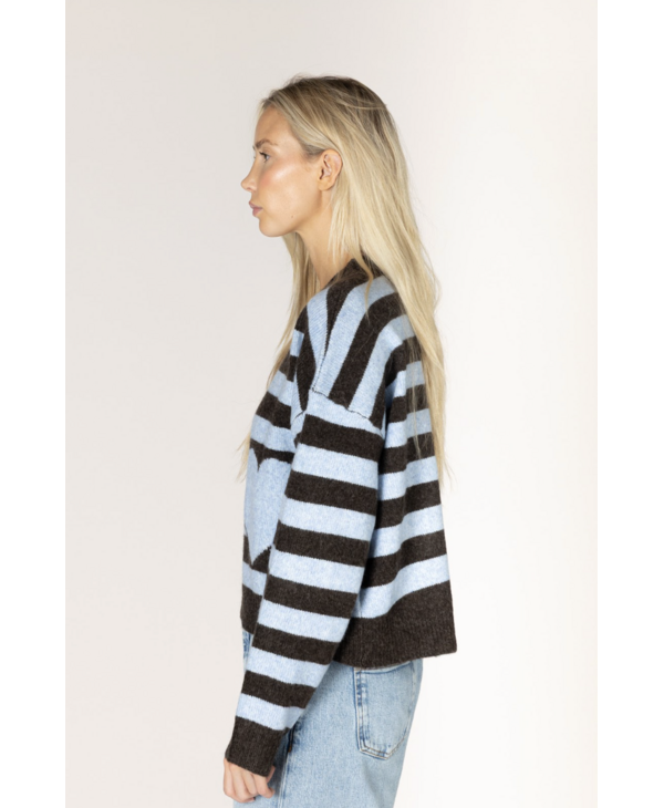 Lyla & Luxe Jessie Heart Sweater