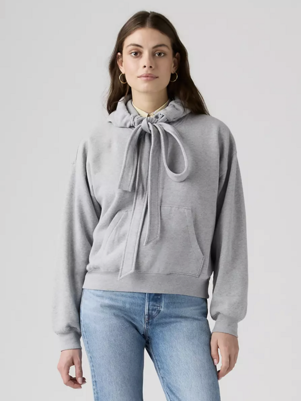 Levi Strauss & Co. Vintage Tied Up Hoodie, Silver Heather
