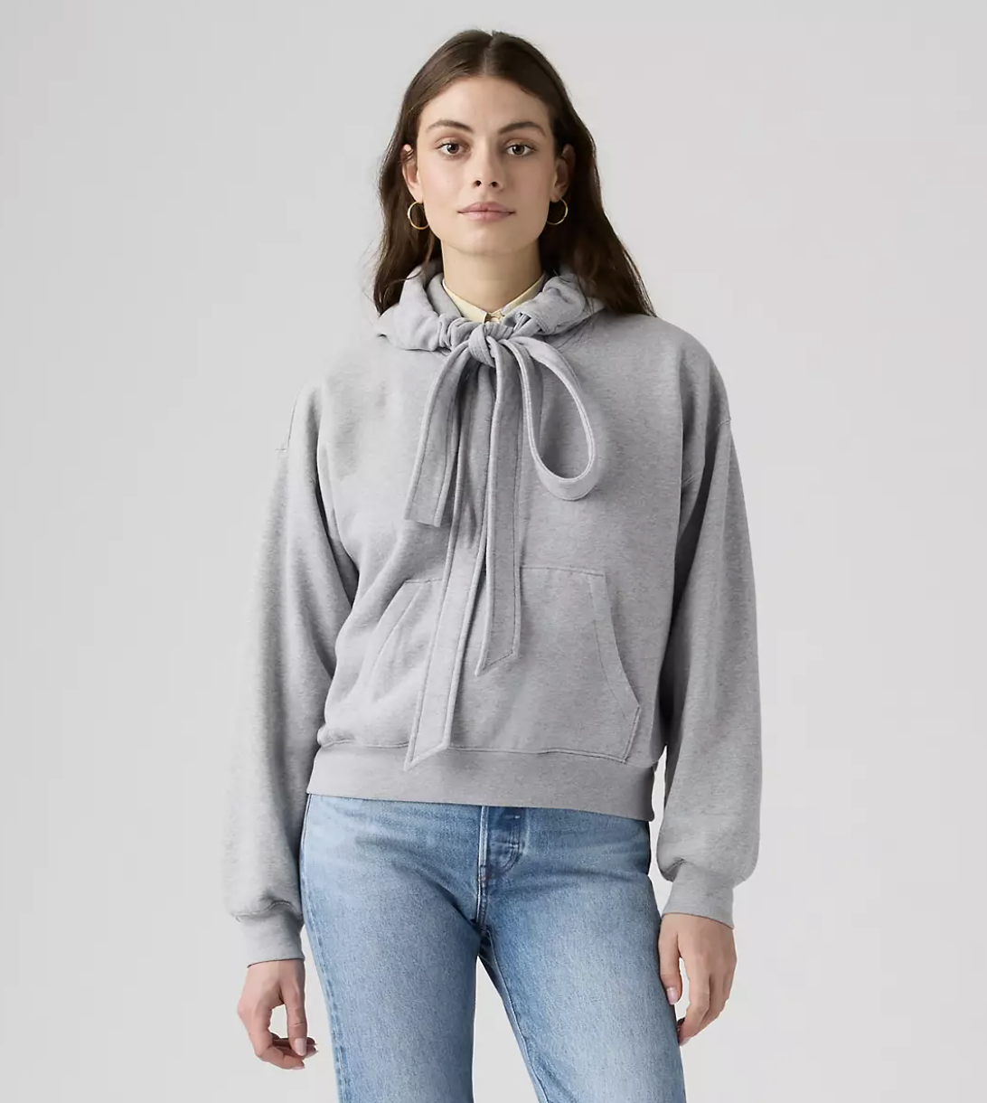 Levi Strauss & Co. Vintage Tied Up Hoodie, Silver Heather