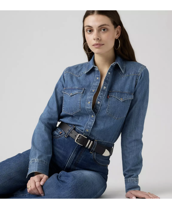 Levi Strauss & Co. Heritage Western Denim Shirt, All Day Long