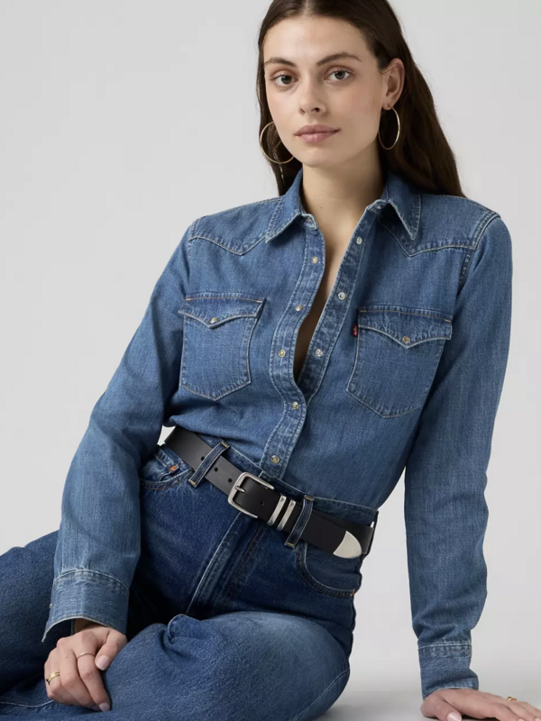 Levi Strauss & Co. Heritage Western Denim Shirt, All Day Long