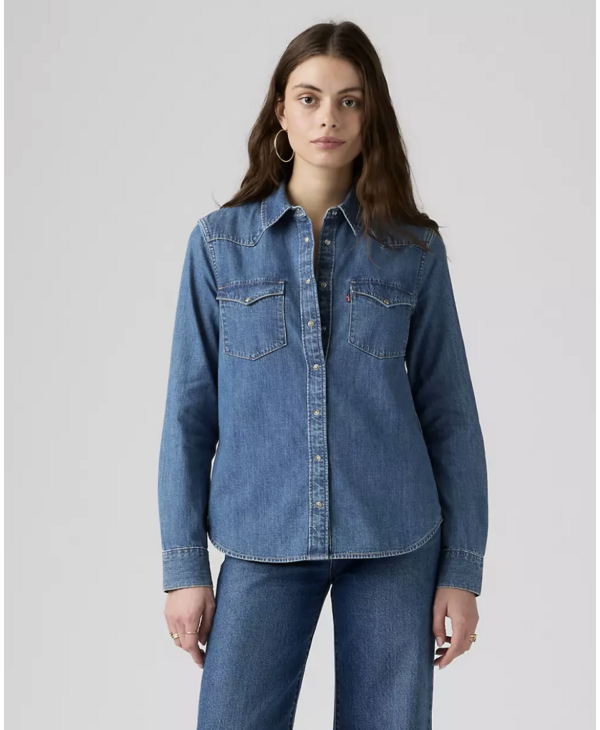 Levi Strauss & Co. Heritage Western Denim Shirt, All Day Long