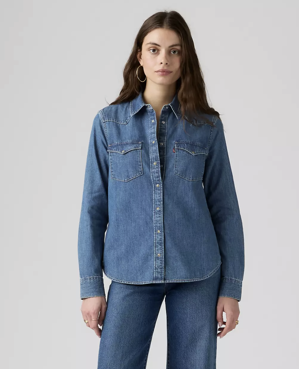 Levi Strauss & Co. Heritage Western Denim Shirt, All Day Long