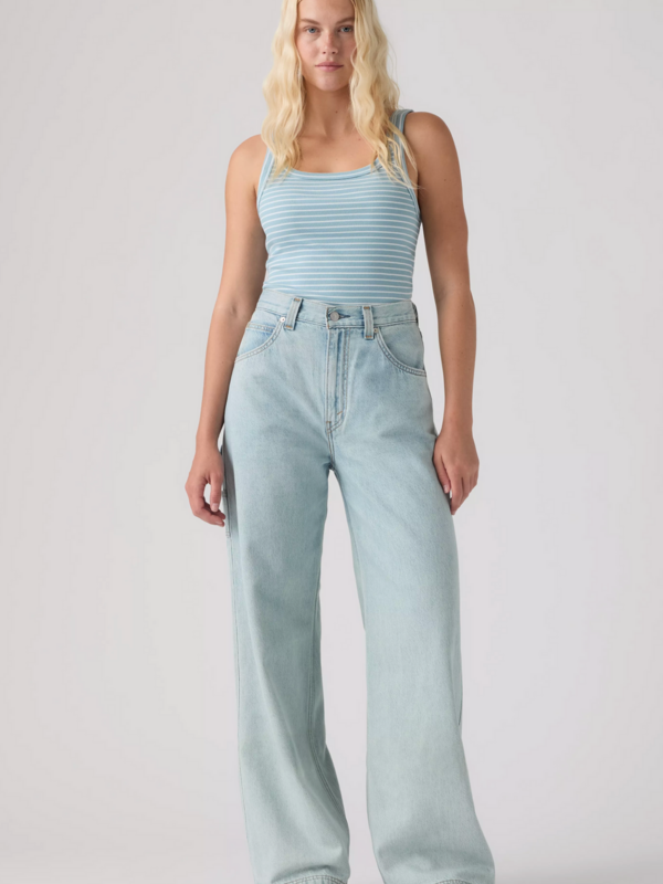 Levi Strauss & Co. Cinch Baggy Carpenter, Abraided Art Jump