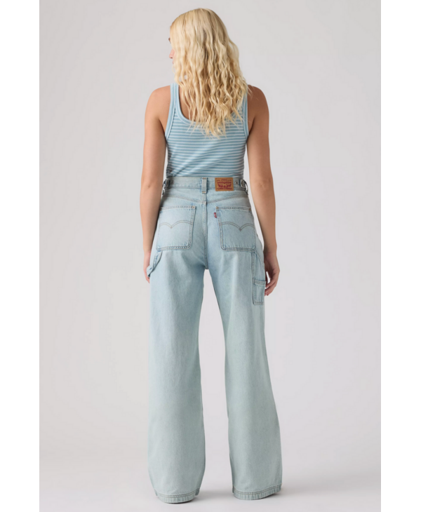 Levi Strauss & Co. Cinch Baggy Carpenter, Abraided Art Jump