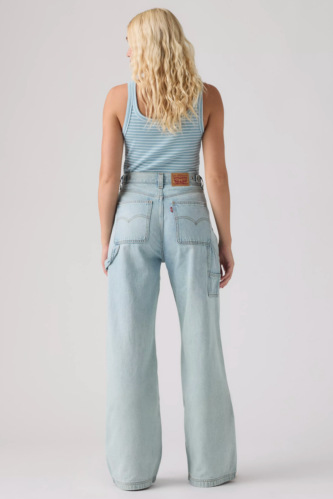 Levi Strauss & Co. Cinch Baggy Carpenter, Abraided Art Jump