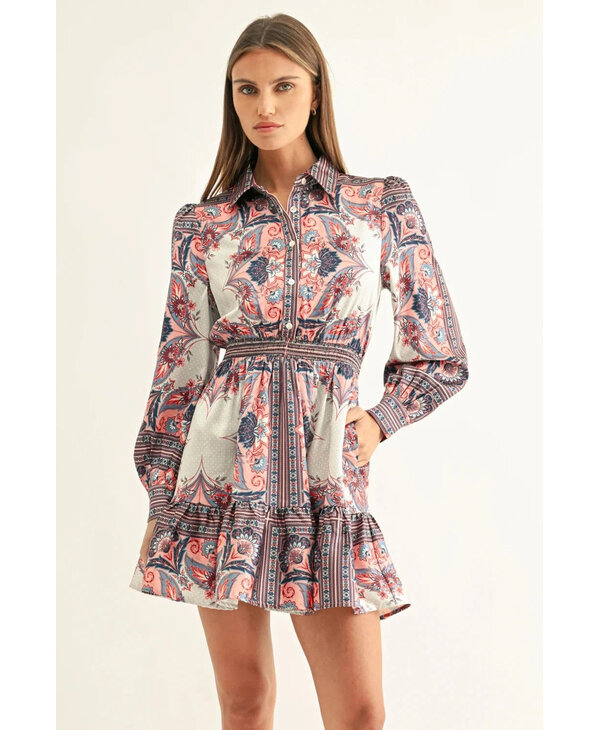 adelyn rae Peyton Smocked Dress