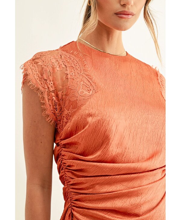 adelyn rae Jordyn Ruched Dress