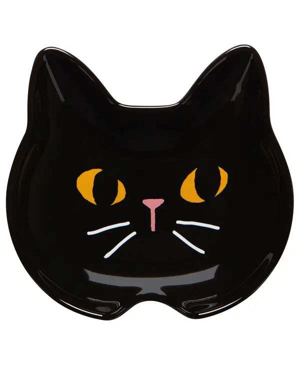 Danica Black Cat Spoon Rest