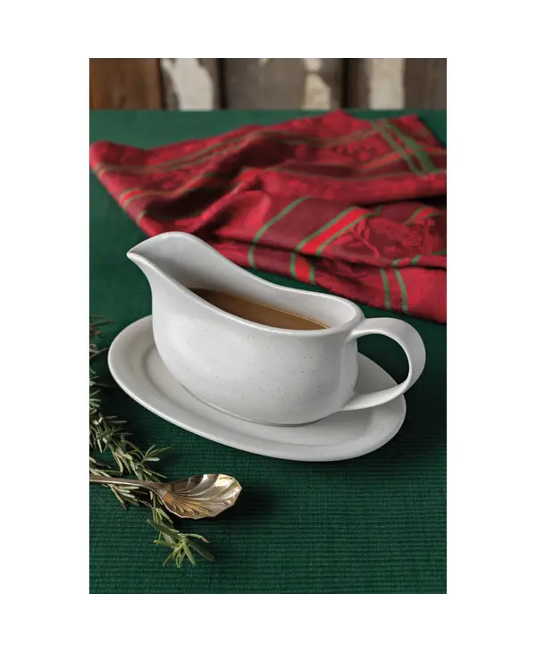 Danica White Gravy Boat