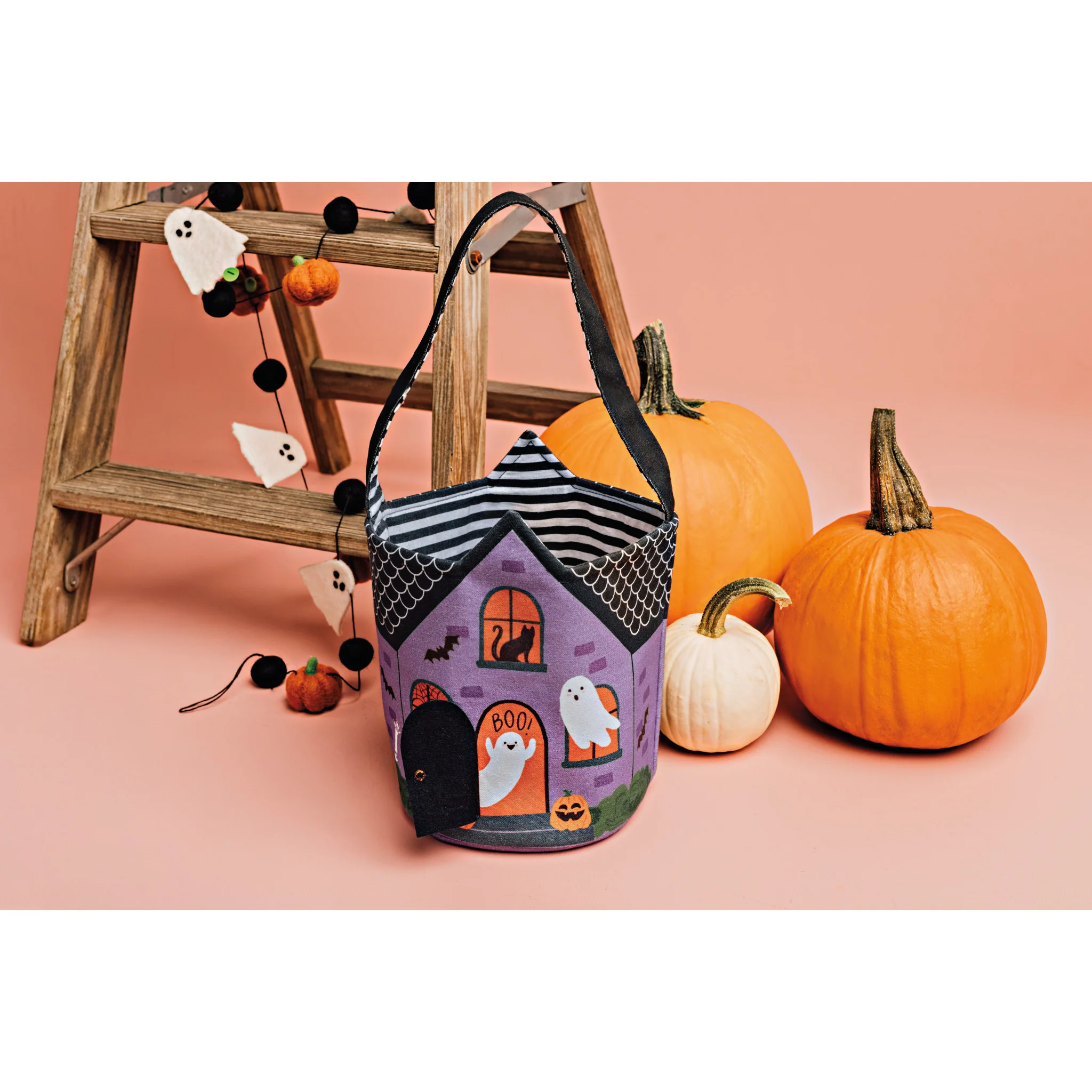 Danica Haunted House Halloween Candy Bucket
