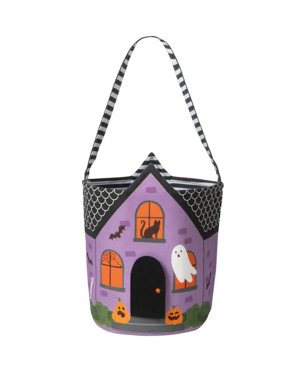 Danica Haunted House Halloween Candy Bucket
