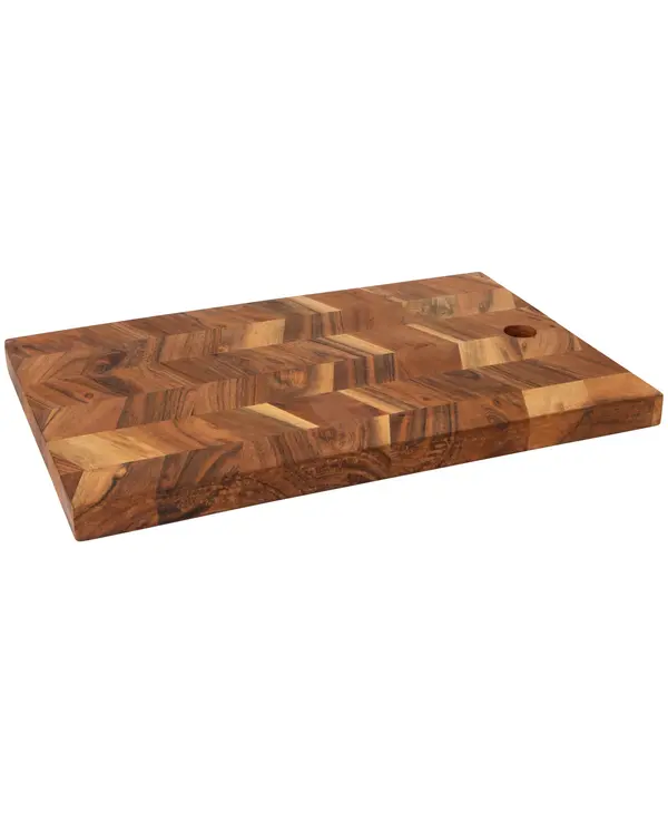 Danica Acacia Chevron Serving Board 15.5 inch