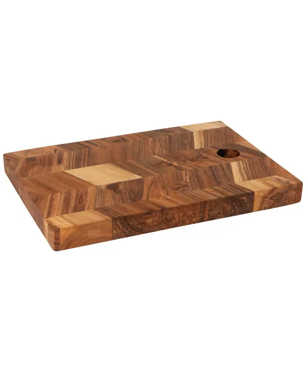 Danica Acacia Chevron Serving Board 10 inch