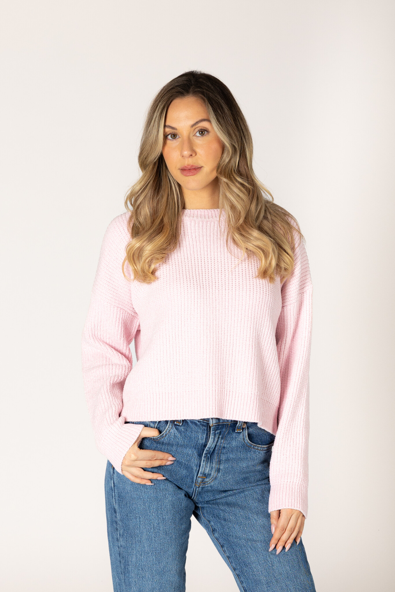 Lyla & Luxe Bobby Crew Sweater