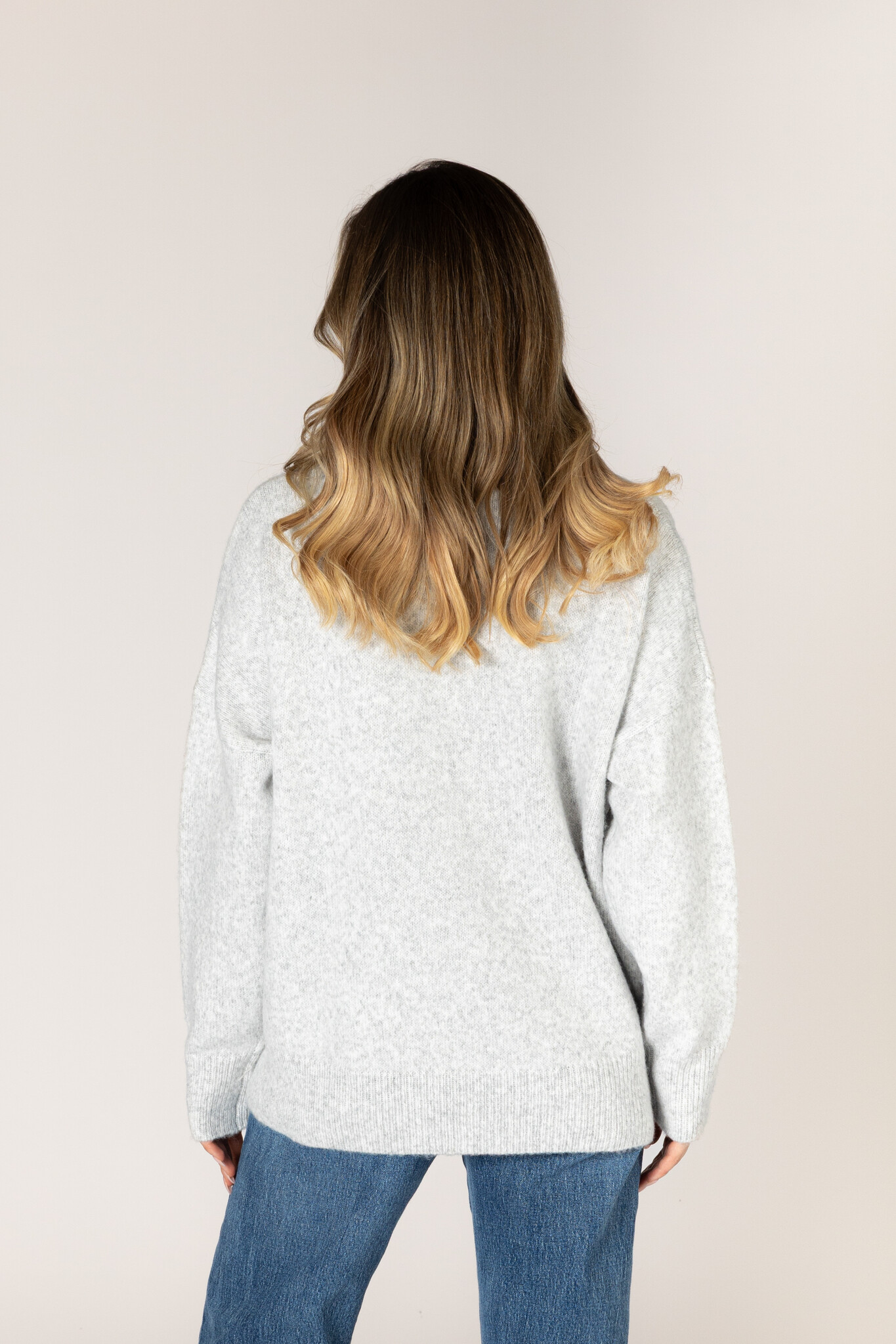Lyla & Luxe Heart Crew Sweater