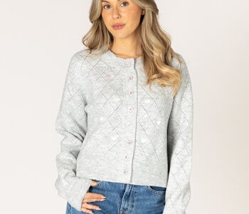 Lacey Heart Cardigan
