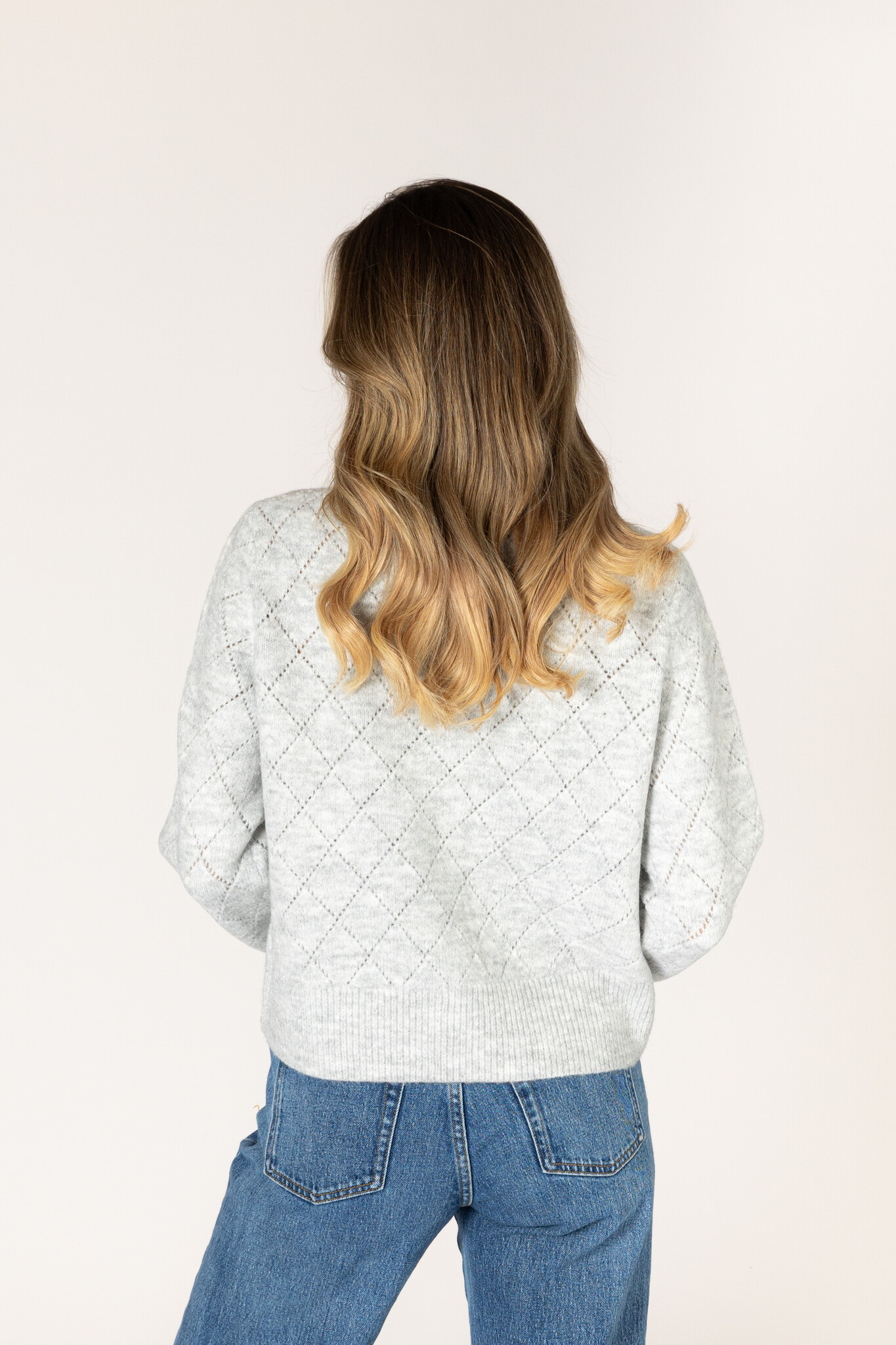 Lyla & Luxe Lacey Heart Cardigan