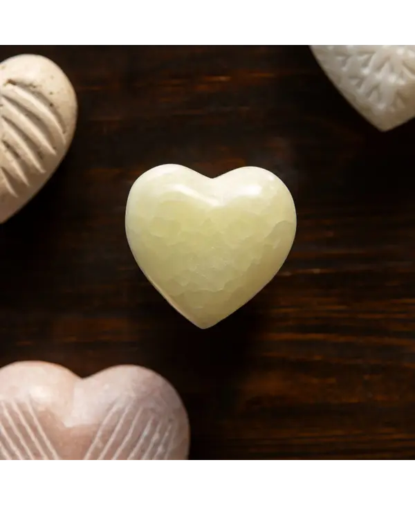 Danica Green Onyx Heart Small