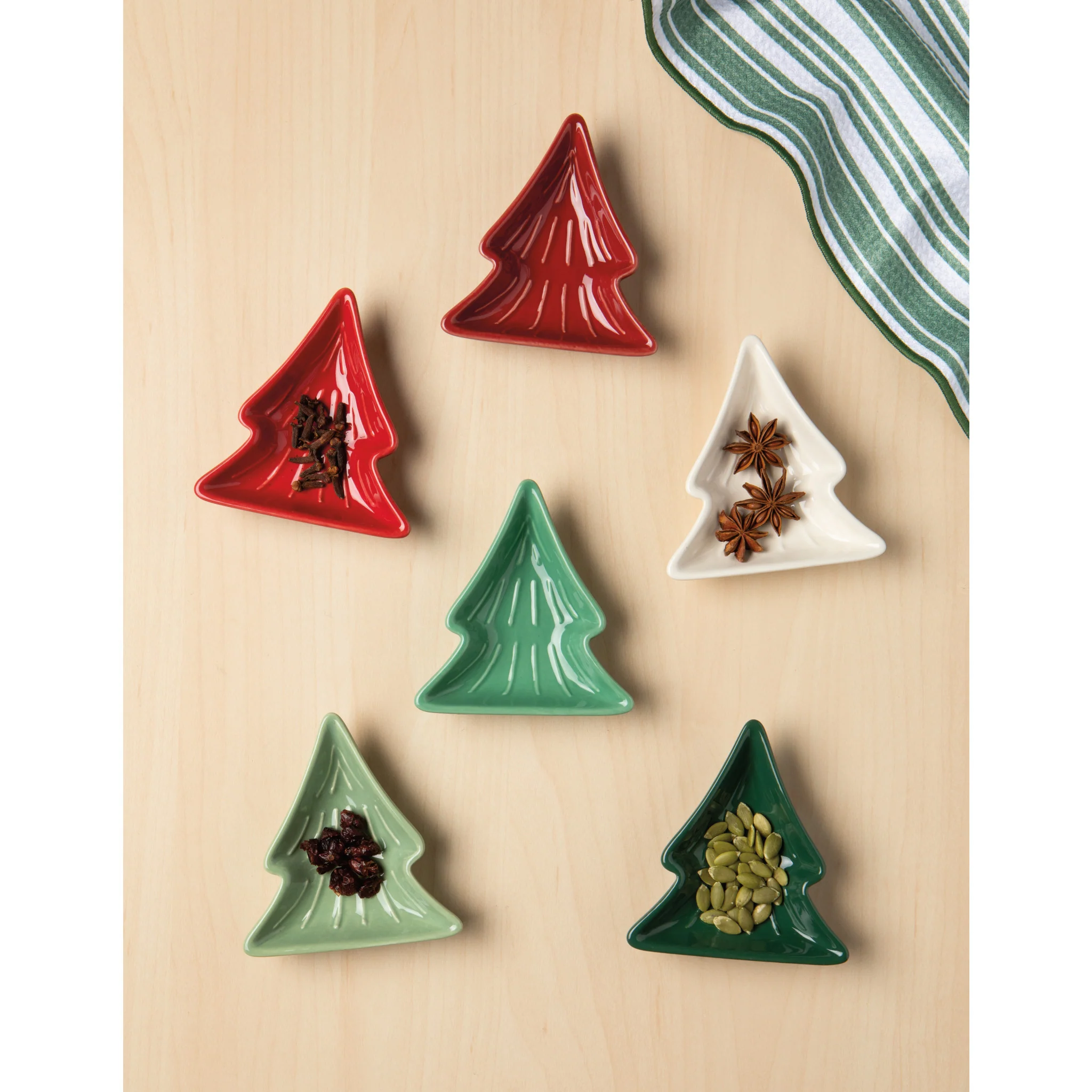 Danica Winter Frost Christmas Pinch Bowls