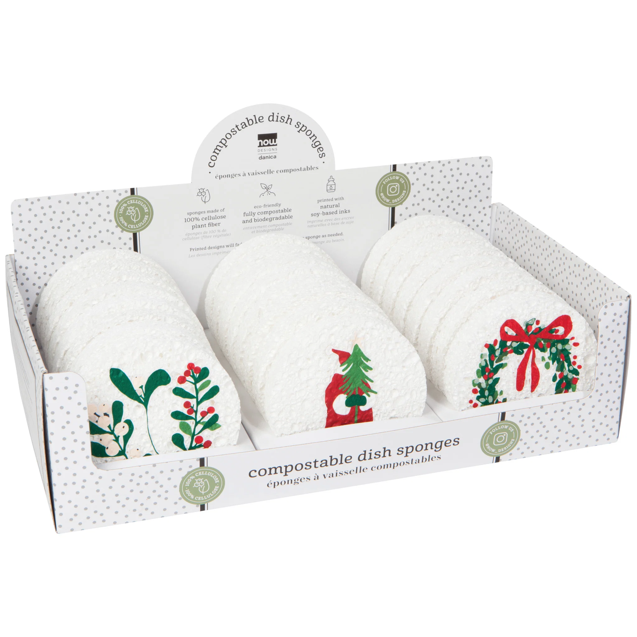 Danica Tis the Season Sponge
