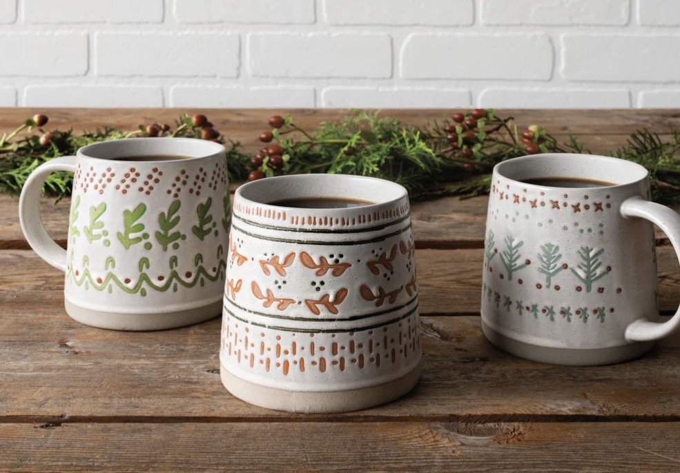 Danica Mistletoe Christmas Mug