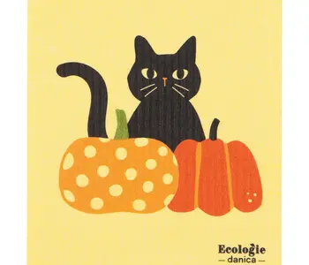 Hallows' Eve Halloween Swedish Dishcloth