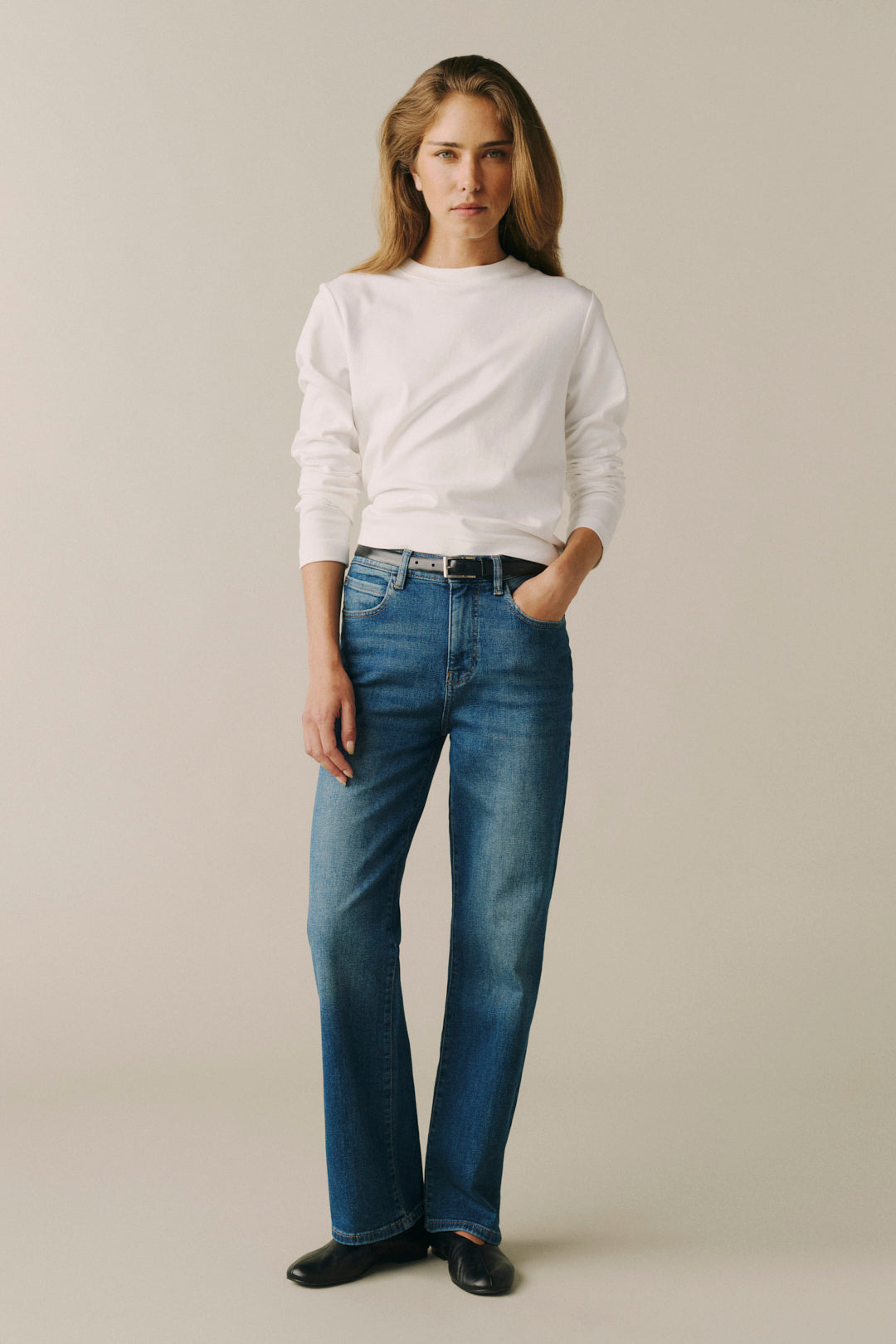 Warp + Weft The Vancouver - Straight Jeans 29", Honeymoon