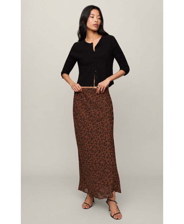 Z Supply Europa Leopard Skirt