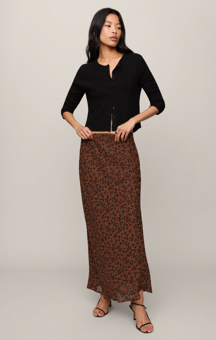 Z Supply Europa Leopard Skirt