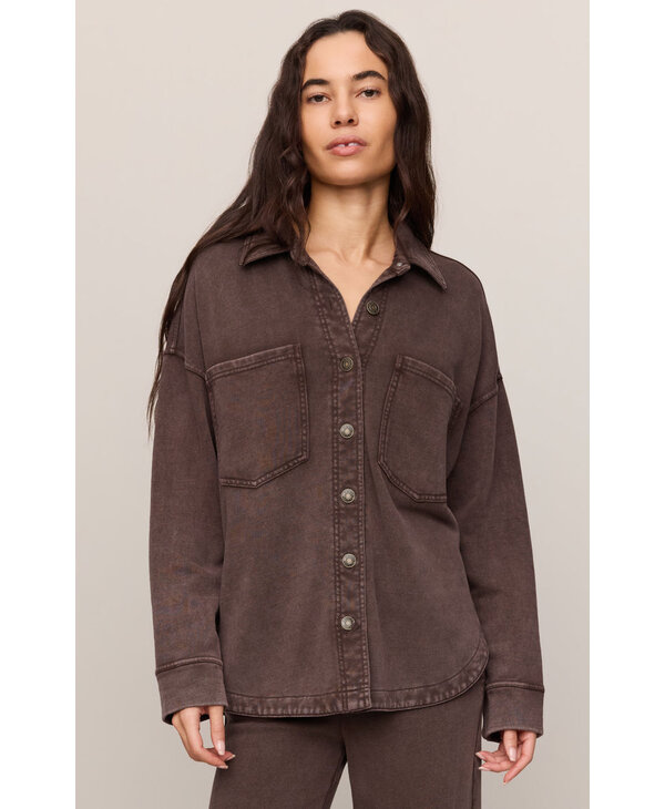 Z Supply All Day Knit Denim Jacket