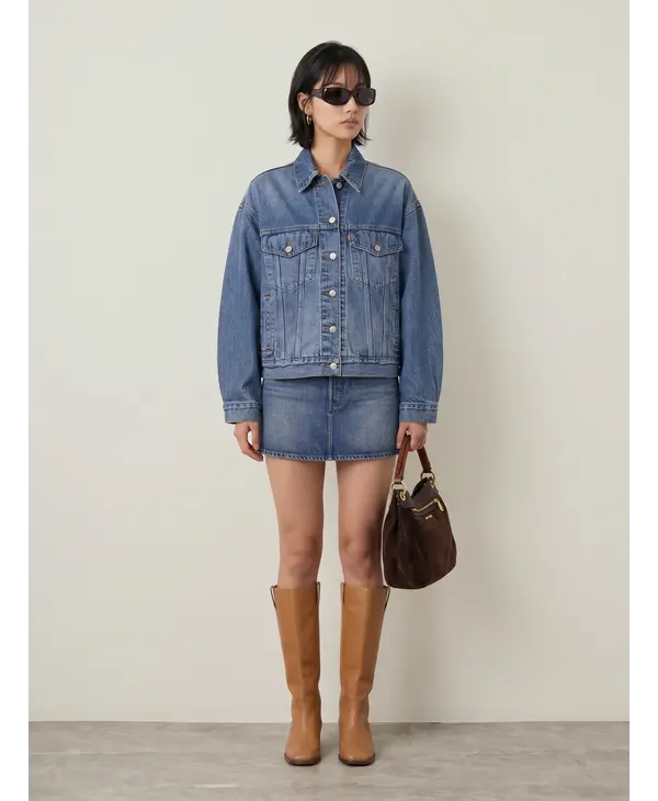 Levi Strauss & Co. 90's Trucker -Turning Heads