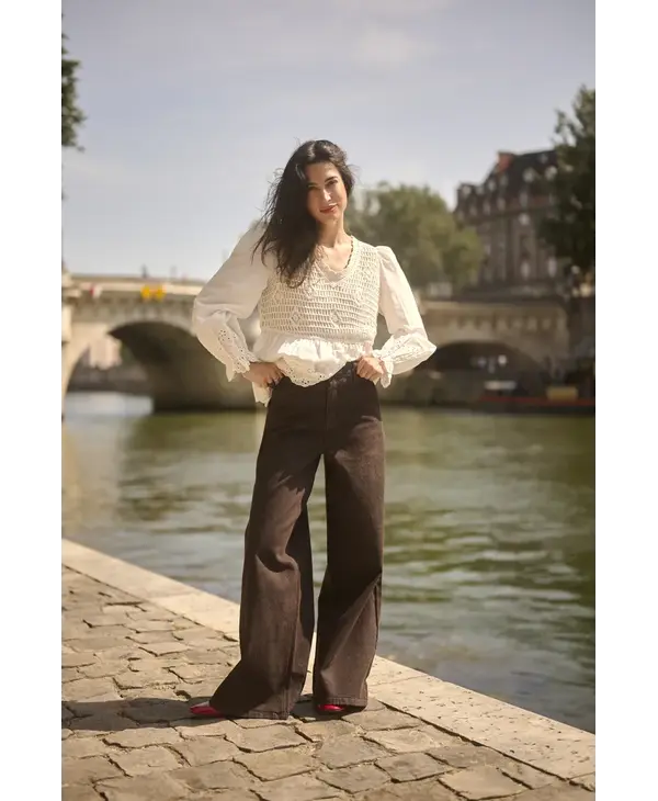 Cream CRVisti Pant