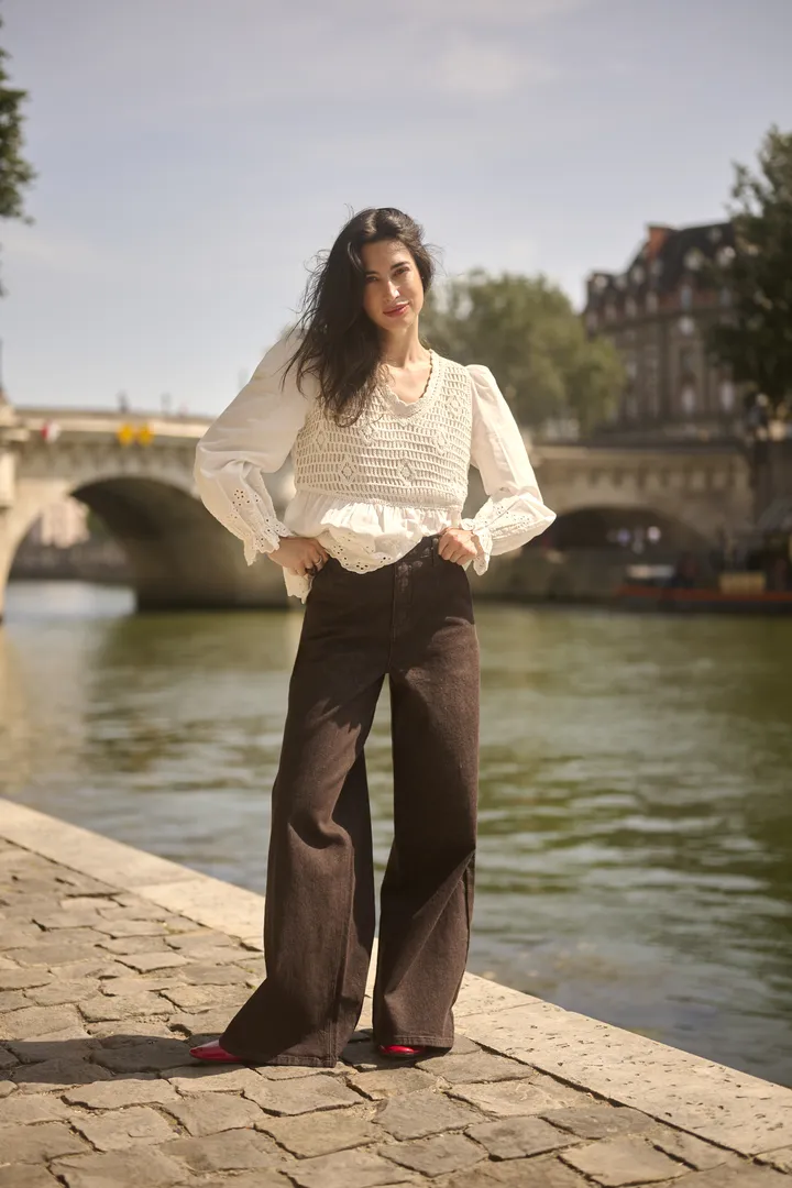 Cream CRVisti Pant