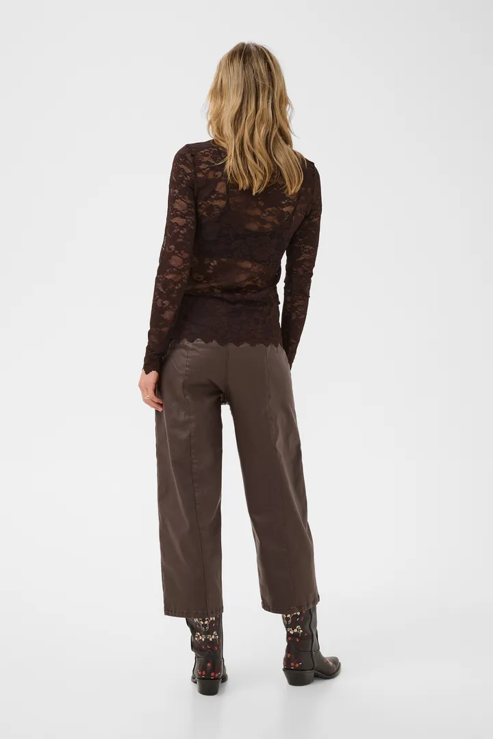 Cream CRPitia Lace Blouse