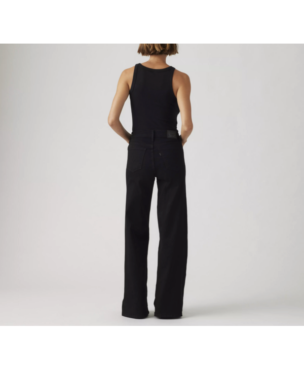 Levi Strauss & Co. 318 Shaping Wide Leg, Soft Black