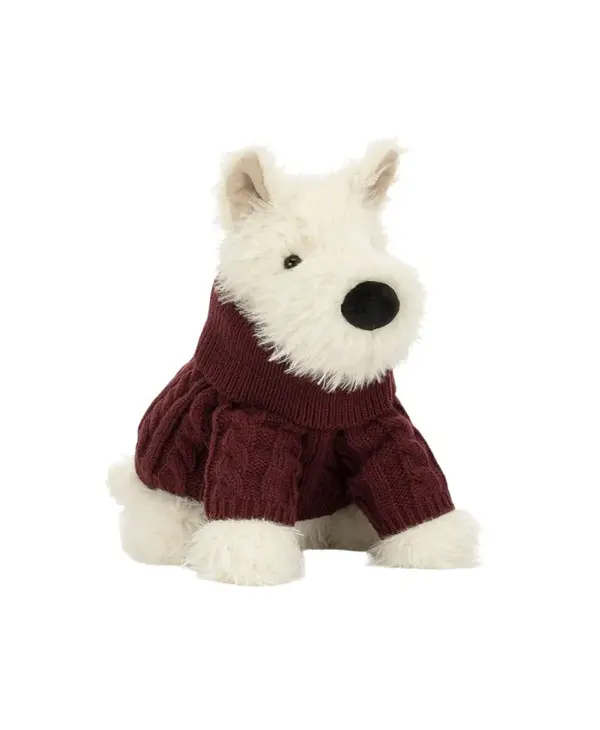 Jellycat Inc. Munro Scottie Dog Winter Jumper Outfit