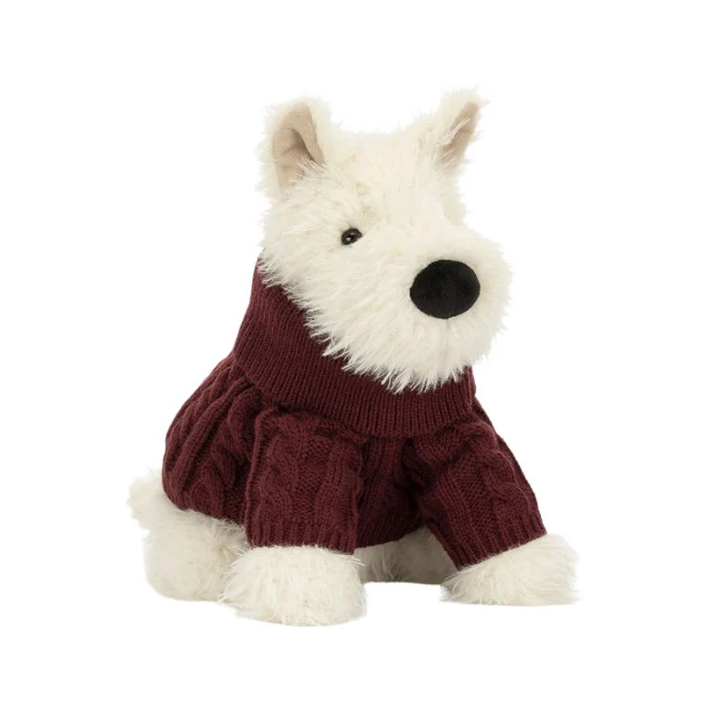 Jellycat Inc. Munro Scottie Dog Winter Jumper Outfit