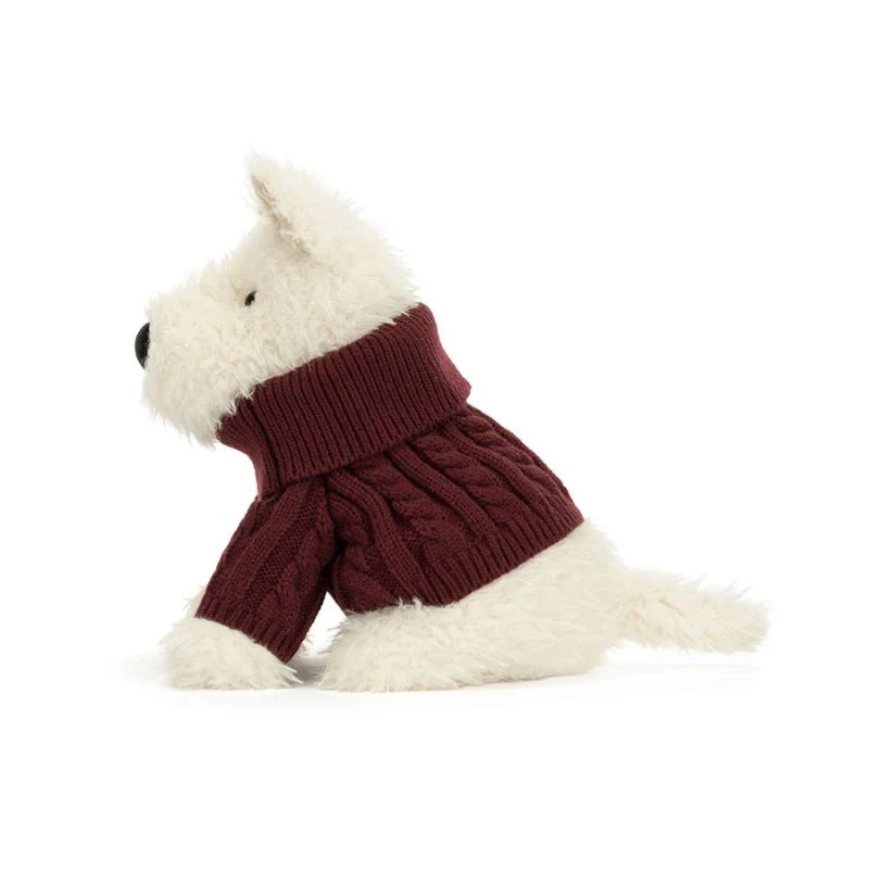 Jellycat Inc. Munro Scottie Dog Winter Jumper Outfit