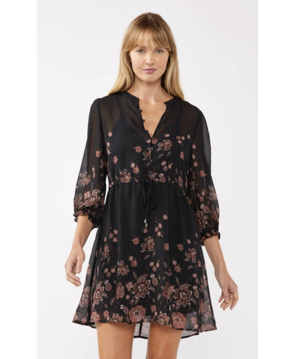 LOVESTITCH That Moment Floral Mini Dress