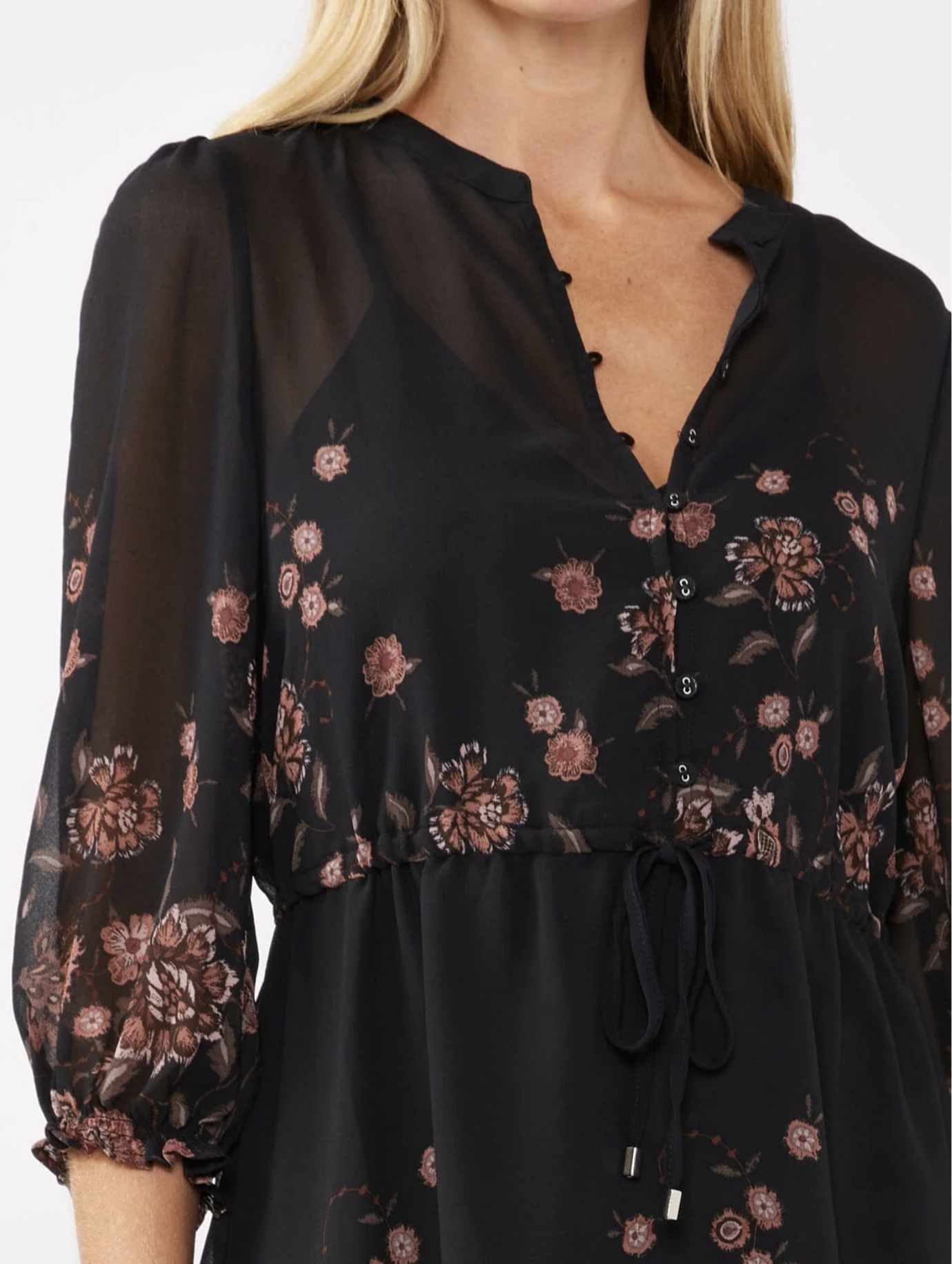 LOVESTITCH That Moment Floral Mini Dress