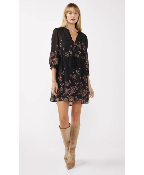 LOVESTITCH That Moment Floral Mini Dress