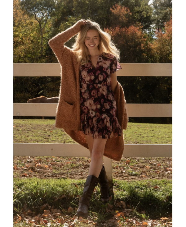 LOVESTITCH Homebody Hooded Cardigan