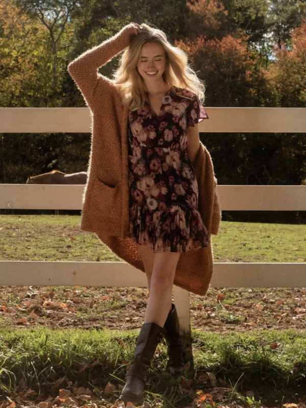 LOVESTITCH Homebody Hooded Cardigan